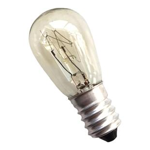 机床指示灯E14小螺口灯泡220V110V8W10W15W螺纹小灯泡黄光钨丝灯