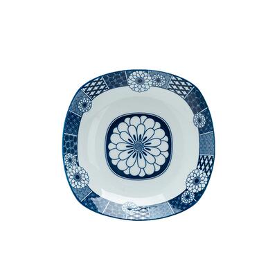 老瓷匠釉下彩陶瓷方盘日式田园