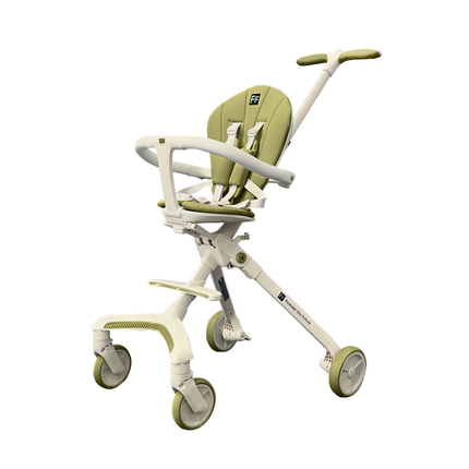 FF遛娃神器轻便遛娃车高景观口袋婴儿手推车一键收车可坐躺旅行车