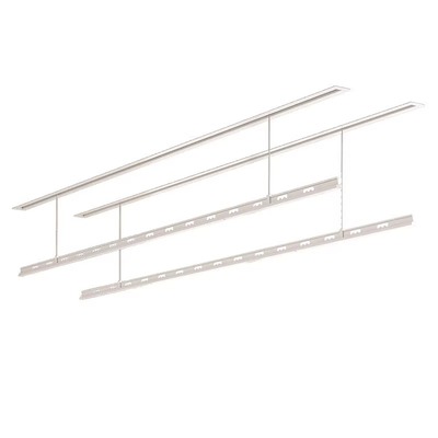 极窄隐形晾衣架电动智能声控嵌入