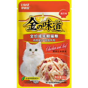 伊纳宝金味道猫湿粮鸡肉配方10包