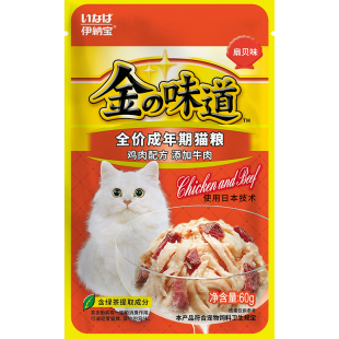 伊纳宝妙好金味道妙鲜湿粮包鸡胸肉猫咪零食营养鲜包猫罐头成猫粮