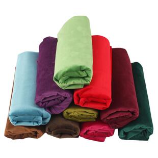 天鹅绒面料荷兰绒毛绒布料超柔短毛绒水晶绒柜台布展示垫布饰品垫