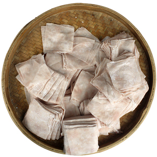 手工新鲜湿肉燕皮500克燕皮福建福鼎特产小吃6.5厘米馄饨皮真空装