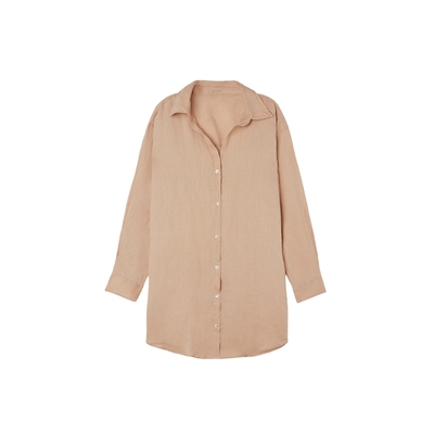 女士时尚潮流纯色衬衫式