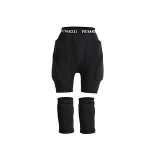 滑雪护具护臀内穿护膝护肘女全套装备男士滑冰专业防摔裤专用屁垫