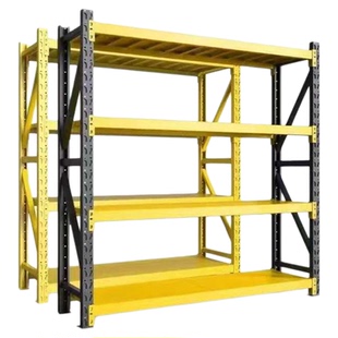 仓储货架加层置物架家用多用途承重收纳铁架展示架超市快递功能