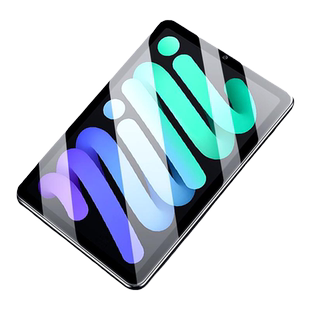 适用于iPadMini6钢化膜8.3寸苹果Mini5Mini4平板电脑Mini3/2/1全屏覆盖7.9英寸抗蓝光防爆防指纹屏幕保护贴膜