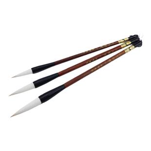 雄鹰牌李华笔庄白玉书宝狼羊兼毫大中小楷行隶篆书法国画专业毛笔