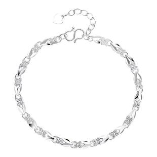 S999纯银转运四叶草手链女生小众手镯2025新款爆款闺蜜生日礼物