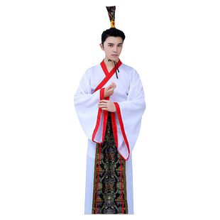 古代汉服男女同款古装服装书生毕业班拍照影视唐装女装大侠客演出