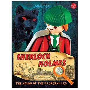 【现货】福尔摩斯:巴斯克维尔庄园的猎犬英文儿童趣味进口原版书精装Sherlock Holmes: The Hound of the Baskervilles Richa