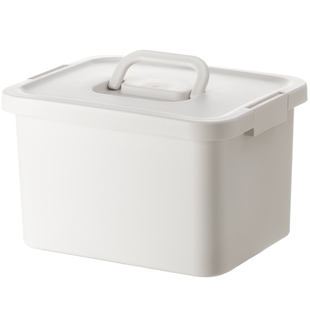 懒角落药箱收纳盒家用常备应急药手提便携大容量多层急救小药箱盒