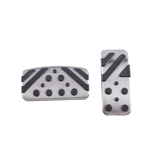 三菱pajero帕杰罗改装内饰v73v87v93v97油门踏板免打孔防滑脚踏板