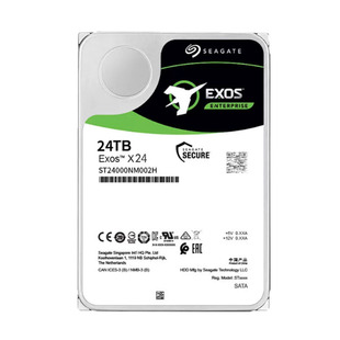 希捷银河ST24000NM002H企业级3.5寸24T台式磁盘阵列存储服务器