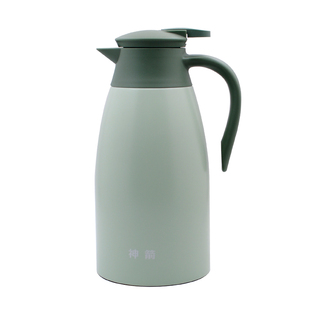 雄泰神箭304不锈钢真空保温壶家用热水暖水瓶按压式开水瓶咖啡壶