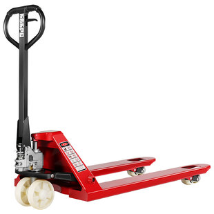 高品质地牛叉车2吨3吨手动液压搬运车随车托盘装卸车加长可定制