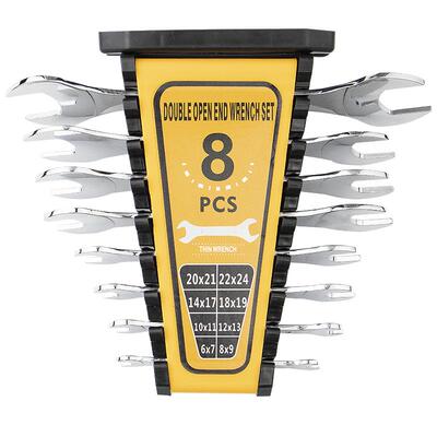 开拓超薄开口梅花两用扳手套装