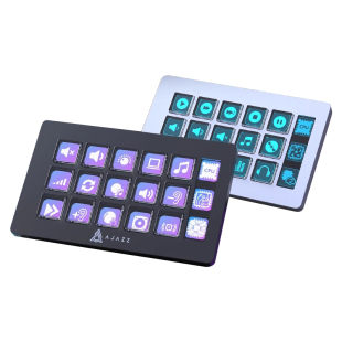 黑爵AKP153自定义小键盘带屏幕直播控制台可视化宏按键streamdeck