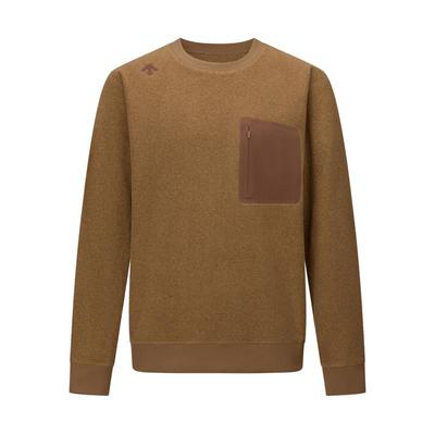 DESCENTE迪桑特SKI STYLE系列运动休闲男士保暖针织套头衫新品