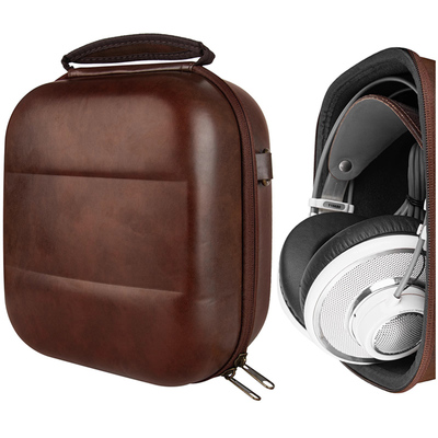 Geekria适用铁三角棕色PU收纳包