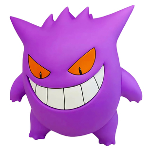 大号宠物小精灵手办摆件40cm皮卡丘杰尼龟玩具可达鸭梗鬼玩偶现货