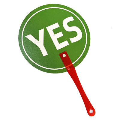 YESNO对错手举牌英语课堂道具