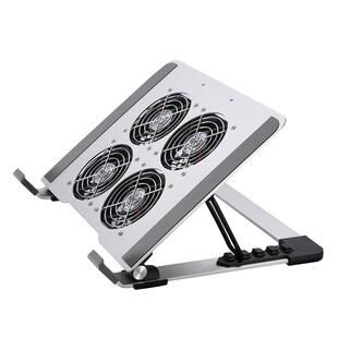 笔记本散热器底座压风式风压静音手提电脑游戏本专用风扇降温适用联想ROG枪神7plus魔霸幻16外星人带usb苹果