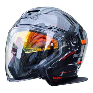 摩雷士S30新国标3C认证摩托机车头盔男女四分之三半盔双镜片四季