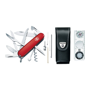 维氏瑞士军刀旅行者套装91mm多功能折叠工具刀套装正品瑞士军士刀