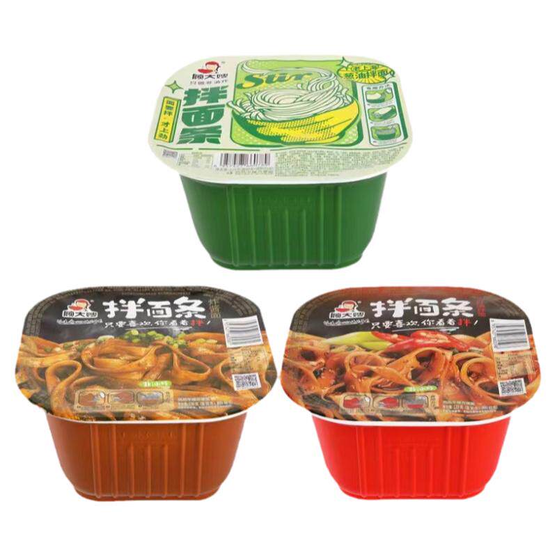 顾大嫂拌面条炸酱葱油红油干拌面冲泡方便面/拉面/面