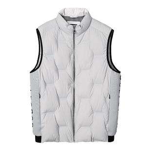 GOLF/高尔夫羽绒马甲男冬季保暖轻便羽绒背心运动时尚立领马甲男