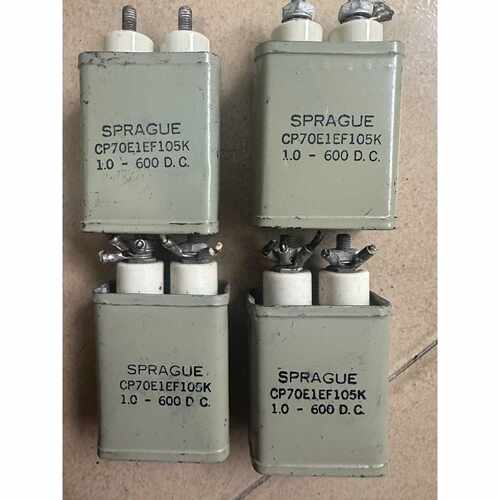 议价美国思碧 1uf/600v 头油浸电容，不漏油不漏电，尺寸