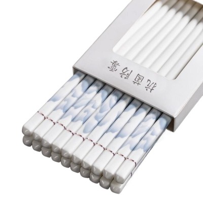 景德镇摔不断陶瓷筷子抗菌耐高温