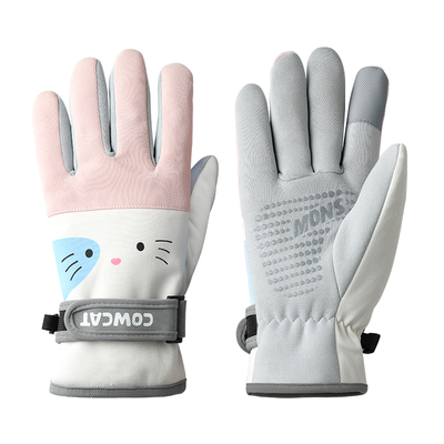 手套骑行女士冬2025新款骑电动车加厚加绒防风保暖可触屏防水防寒