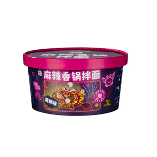 莫名心动正宗东北麻辣香锅海鲜酱拌面桶装泡面夜宵即食方便面速食