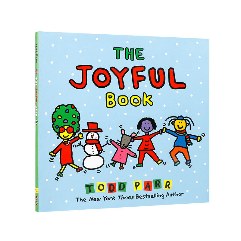 英文原版The Joyful Book欢乐的书低幼认知启蒙情感情绪认知学前教育英语启蒙亲子共读益智幼教精装绘本Little BrownAdult进口原装