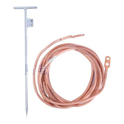 带线地线接地针专用接地线吊车发电机接地线接地桩带线避雷接地线