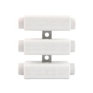 三进三出接线端子铜铝对接线夹16平方电线连接器二进二出直通对接