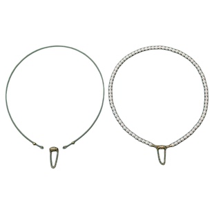 磁吸扣头穿珍珠项链专用线和扣18k包金配件手工diy手链串珠材料包