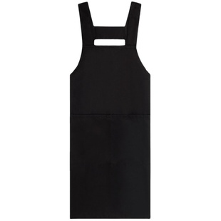 围裙定制logo印字定做美甲奶茶店工作服女男家用厨房防水围腰订做