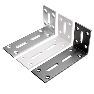 可调节角码加厚90度直角固定器连接件墙面承重L型支架角铁层板托