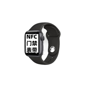 iwatch液态硅胶nfc表带applewatch8运动型s10小区ICID电梯校园卡