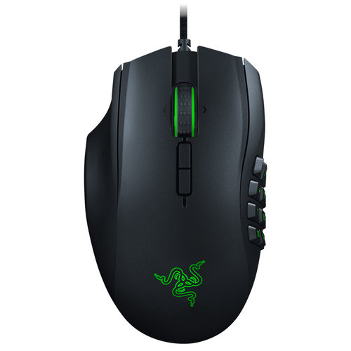 Razer雷蛇那伽梵蛇左手版Naga有线电竞游戏专用鼠标RGB宏机械侧键