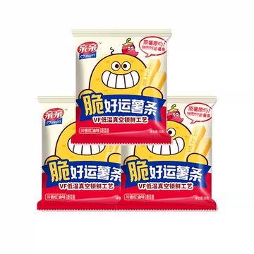 亲亲脆好运原切薯条办公室解馋追剧休闲袋装