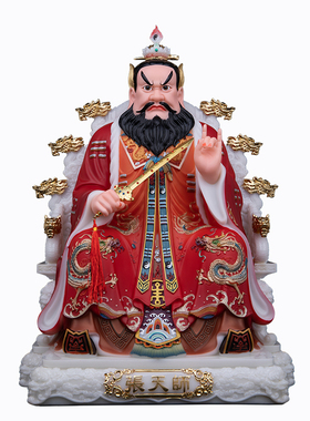 张天师神像汉白玉道家供奉