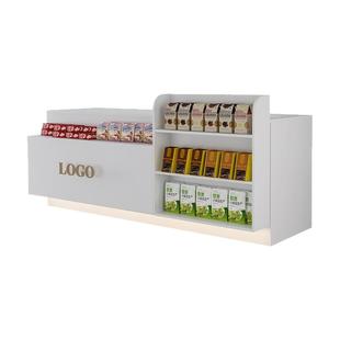 收银台前台接待台店铺小型柜台超市展示台便利店奶茶店商铺吧台桌