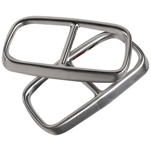 适用于道奇挑战者改装尾喉装饰地狱猫Challenger二出改四出排气管