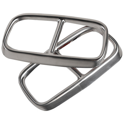 适用于道奇挑战者改装尾喉装饰地狱猫Challenger二出改四出排气管