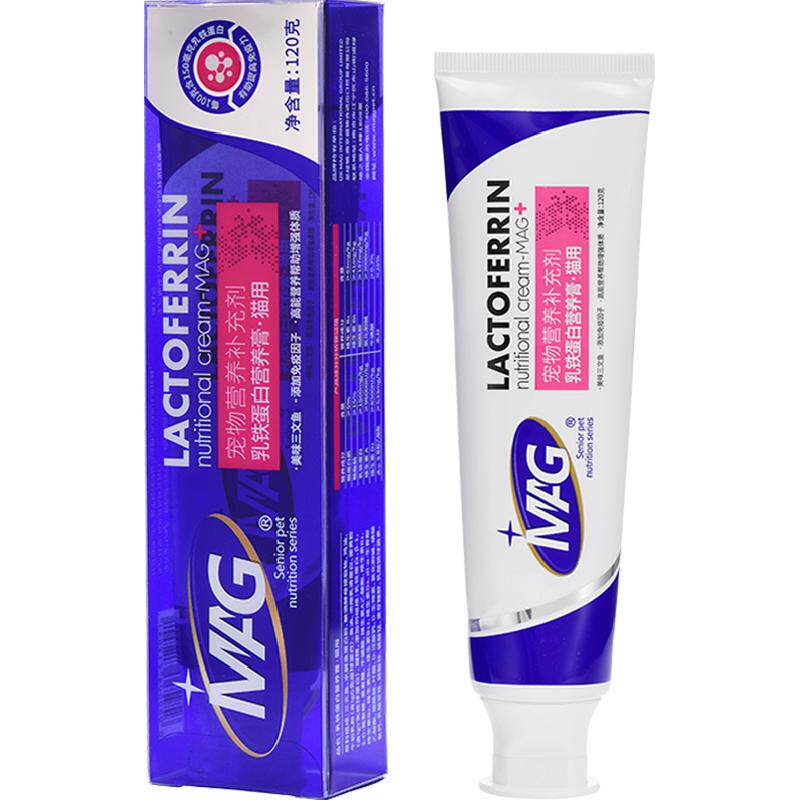 MAG猫咪乳铁蛋白营养膏120g营养滋补有助提升抵抗力